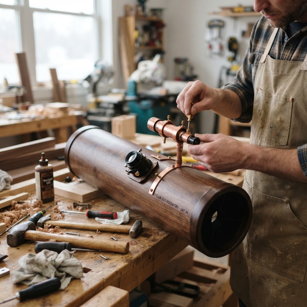 Telescopic Newtonian Telescope Seed Observatory — step 4