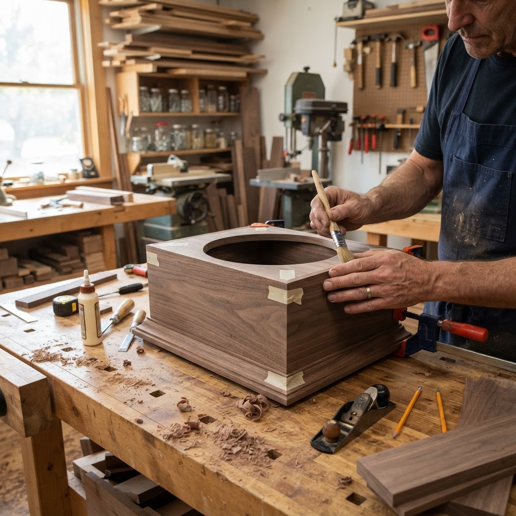 Vintage Phonograph Horn Seed Gramophone — step 1