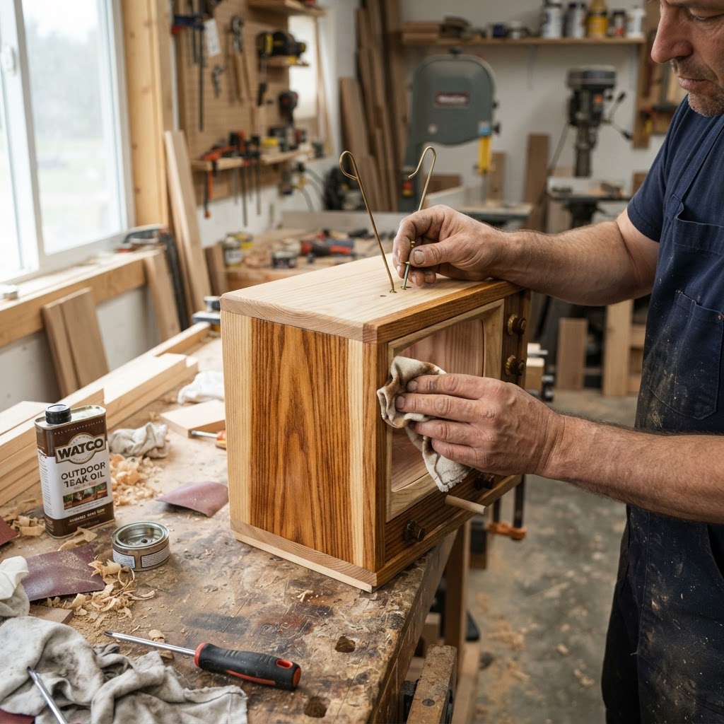 Retro Television Screen Bird Feeder — step 4