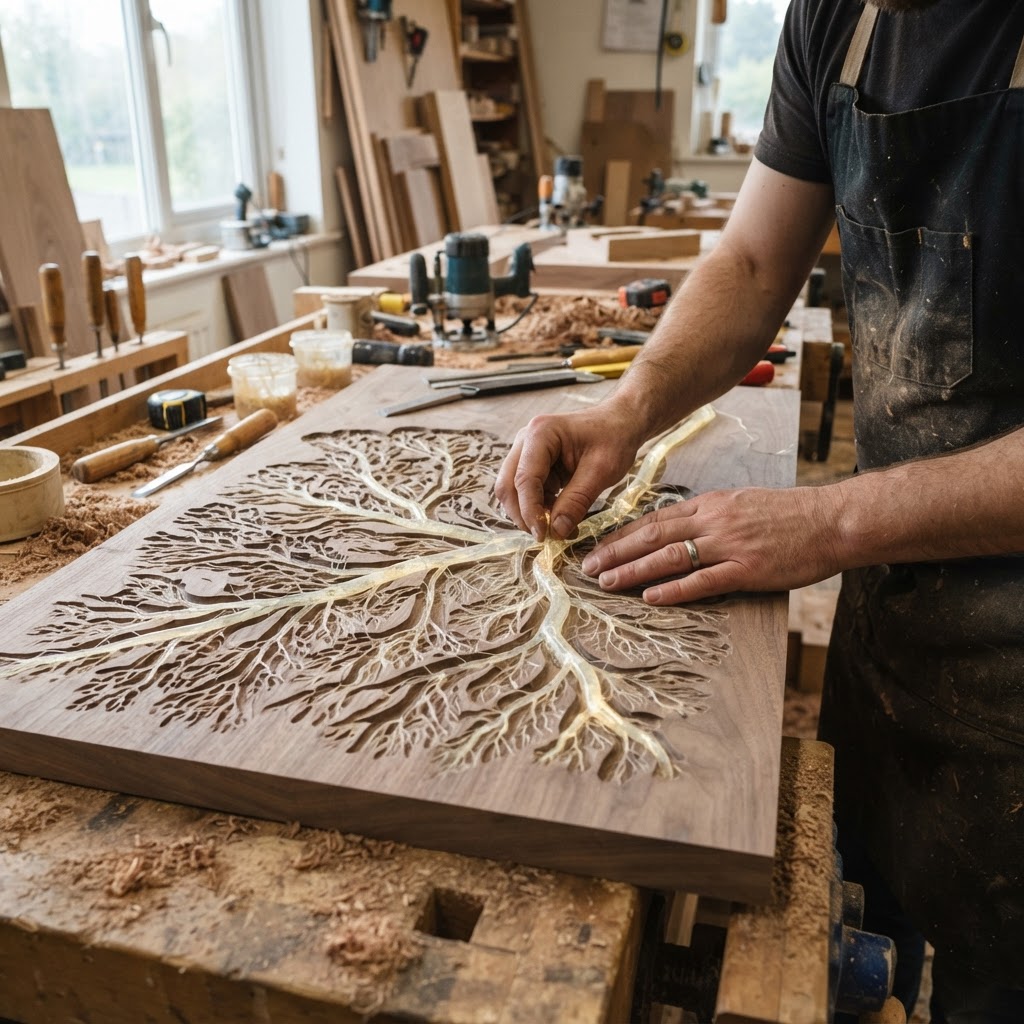 Bespoke Treetop Dendritic Mycelium-Infused Phyto-Dynamic Sap-Flow Canopy Resonance-Mapping Meditation Plinth — step 2