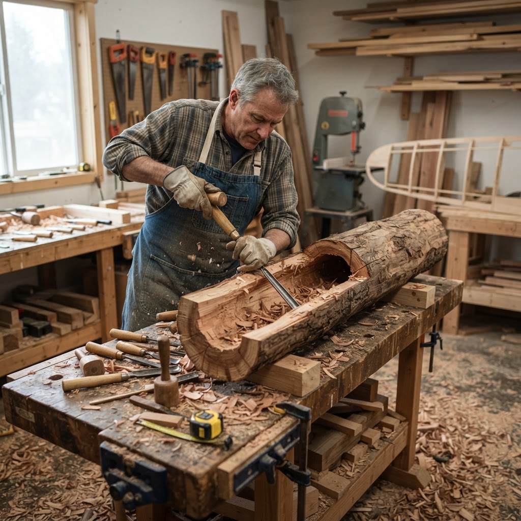 Aeronautical Biplane Propeller Seed-Hopper — step 1