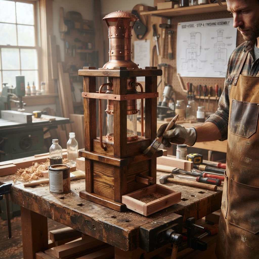 Alchemical Alembic Distiller Seed Vessel — step 4
