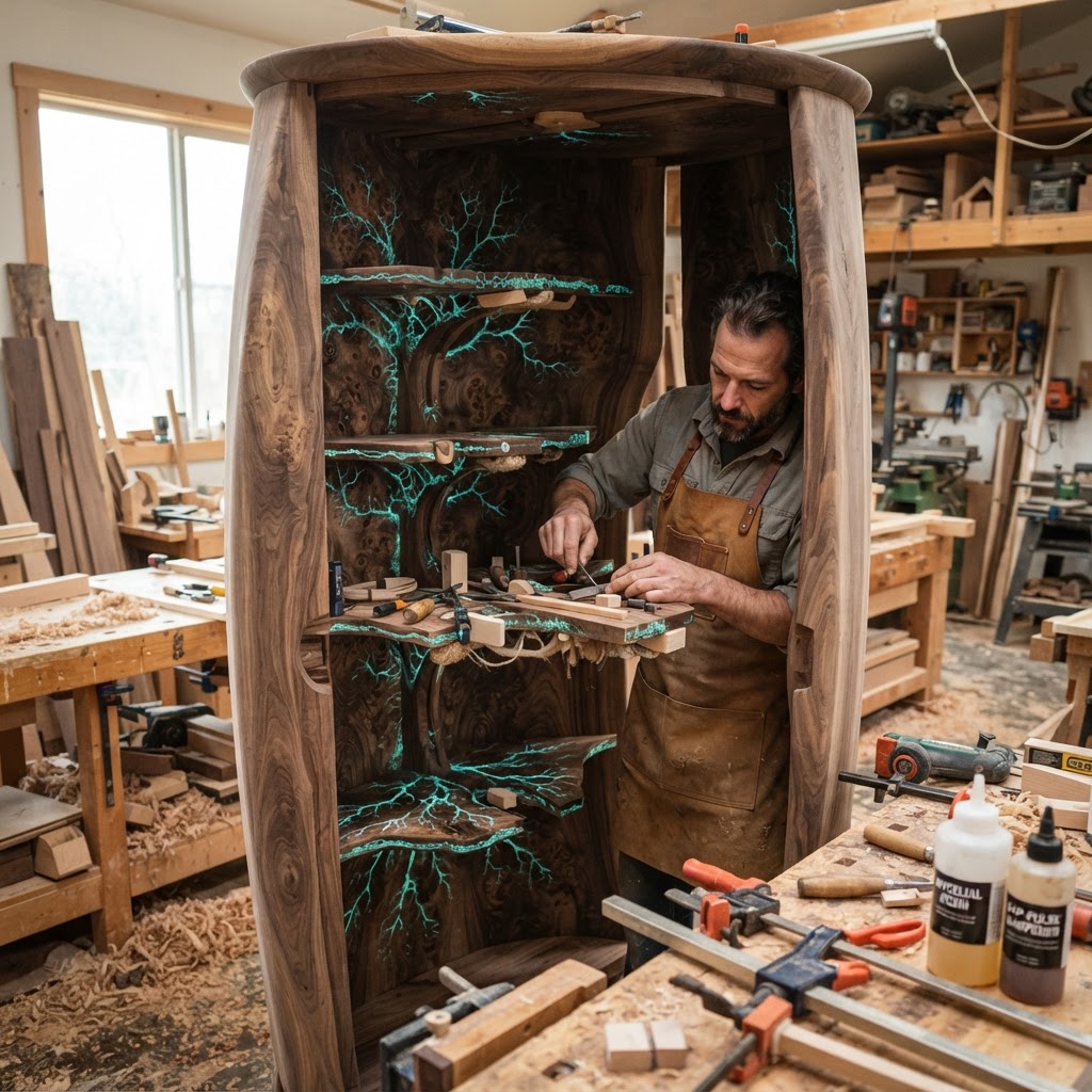 Bespoke Treetop Dendritic Mycelium-Infused Phyto-Gravitic Sap-Pulse Canopy Cloud-Anchor Armoire — step 3