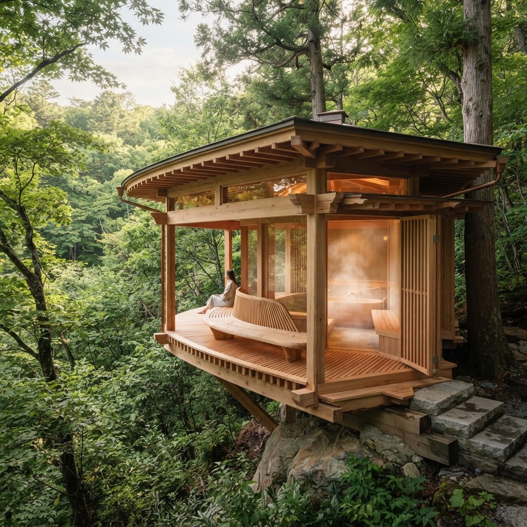 Aromatic Hinoki Treetop Steam-Gallery