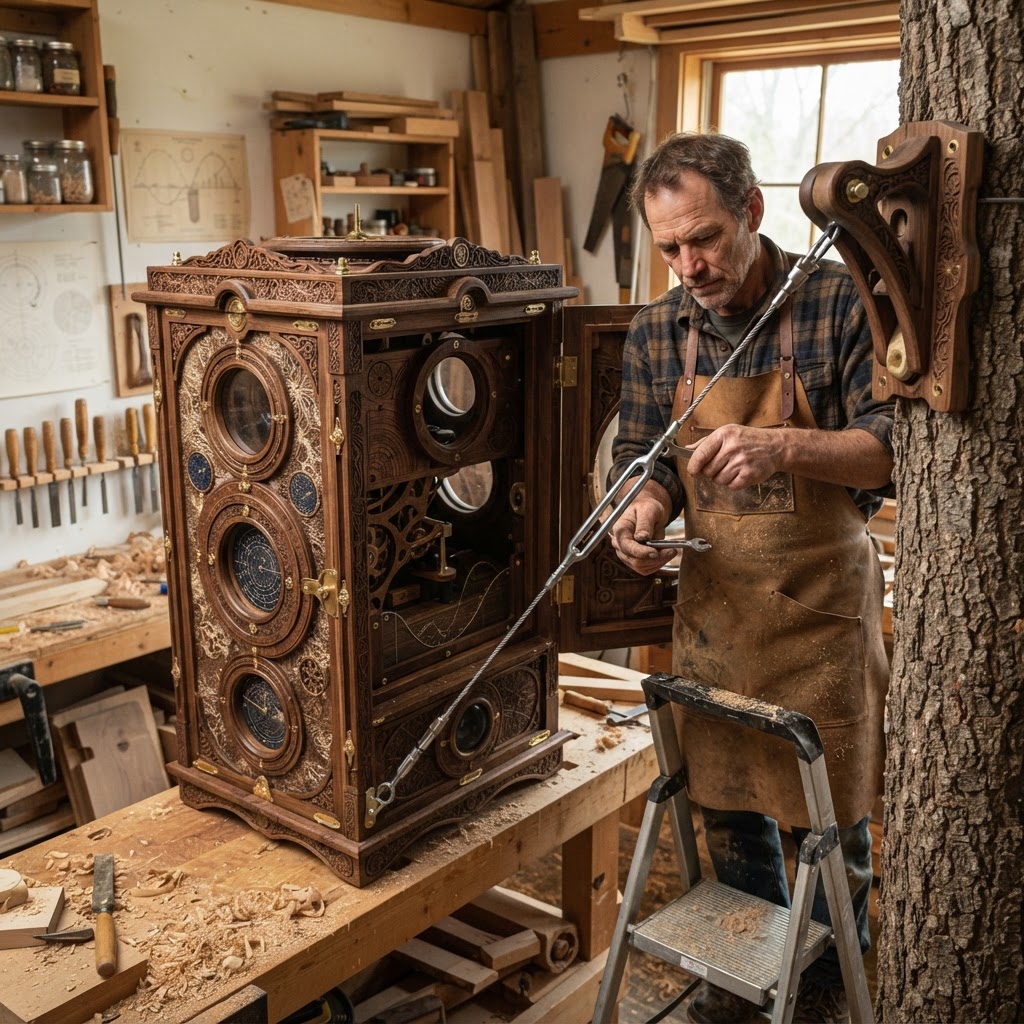 Bespoke Treetop Dendritic Mycelium-Infused Phyto-Gravitic Sap-Flow Canopy Tide-Mapping Meditation Crate — step 4