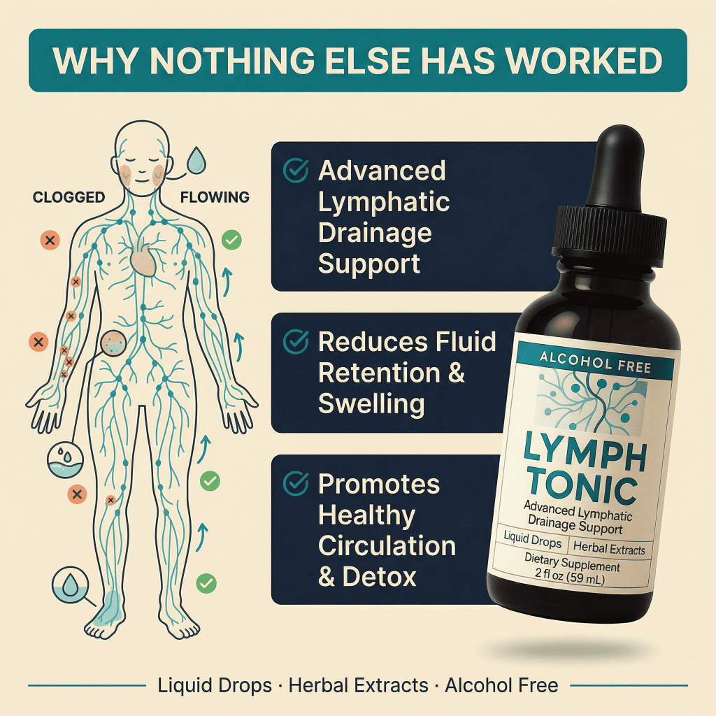 Why Nothing Else Has Worked — Advanced Lymphatic Drainage Support reduces fluid retention and promotes healthy circulation