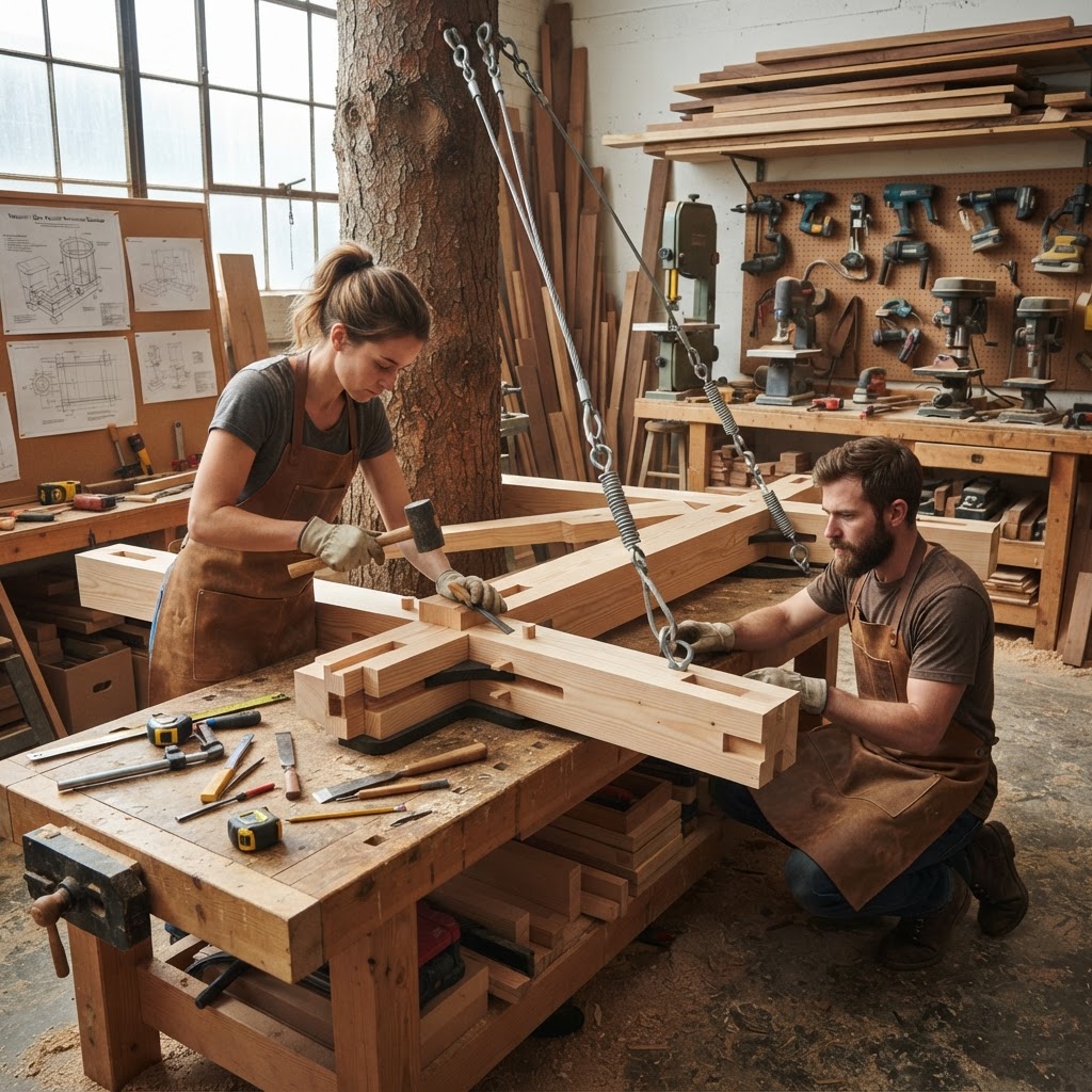 Bespoke Treetop Thalassic Hydro-Acoustic Resonance Chamber — step 1