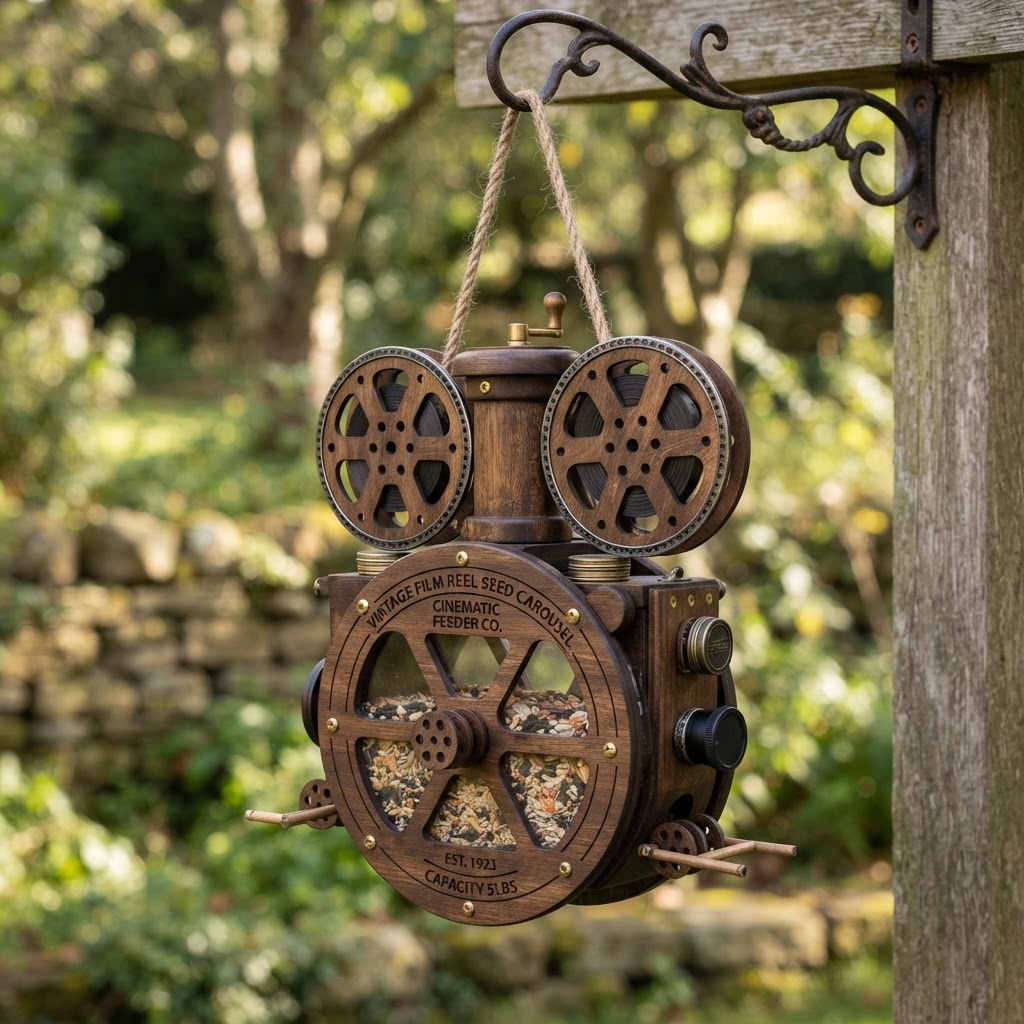 Vintage Film Reel Seed Carousel