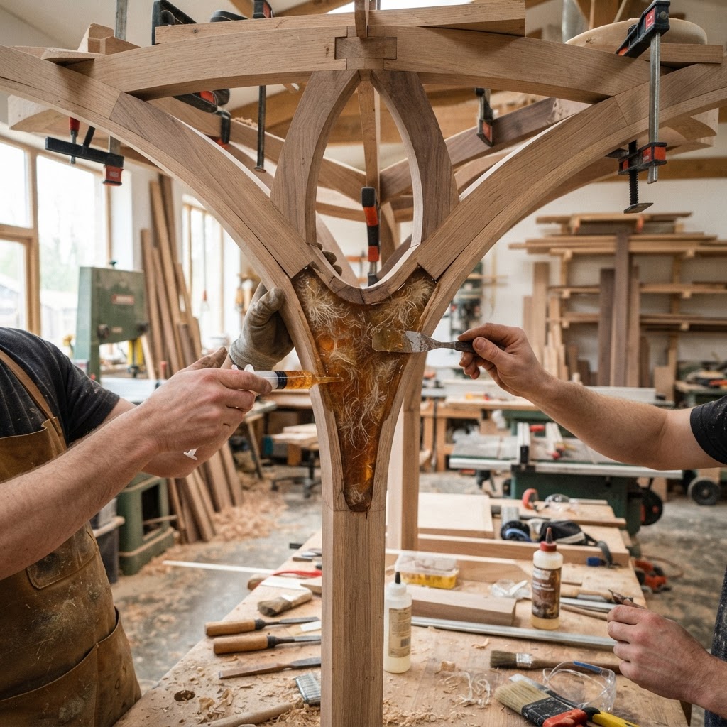 Bespoke Treetop Dendritic Mycelium-Infused Phyto-Refractive Sap-Flow Canopy Zenith-Tracking Reading Alcove — step 2