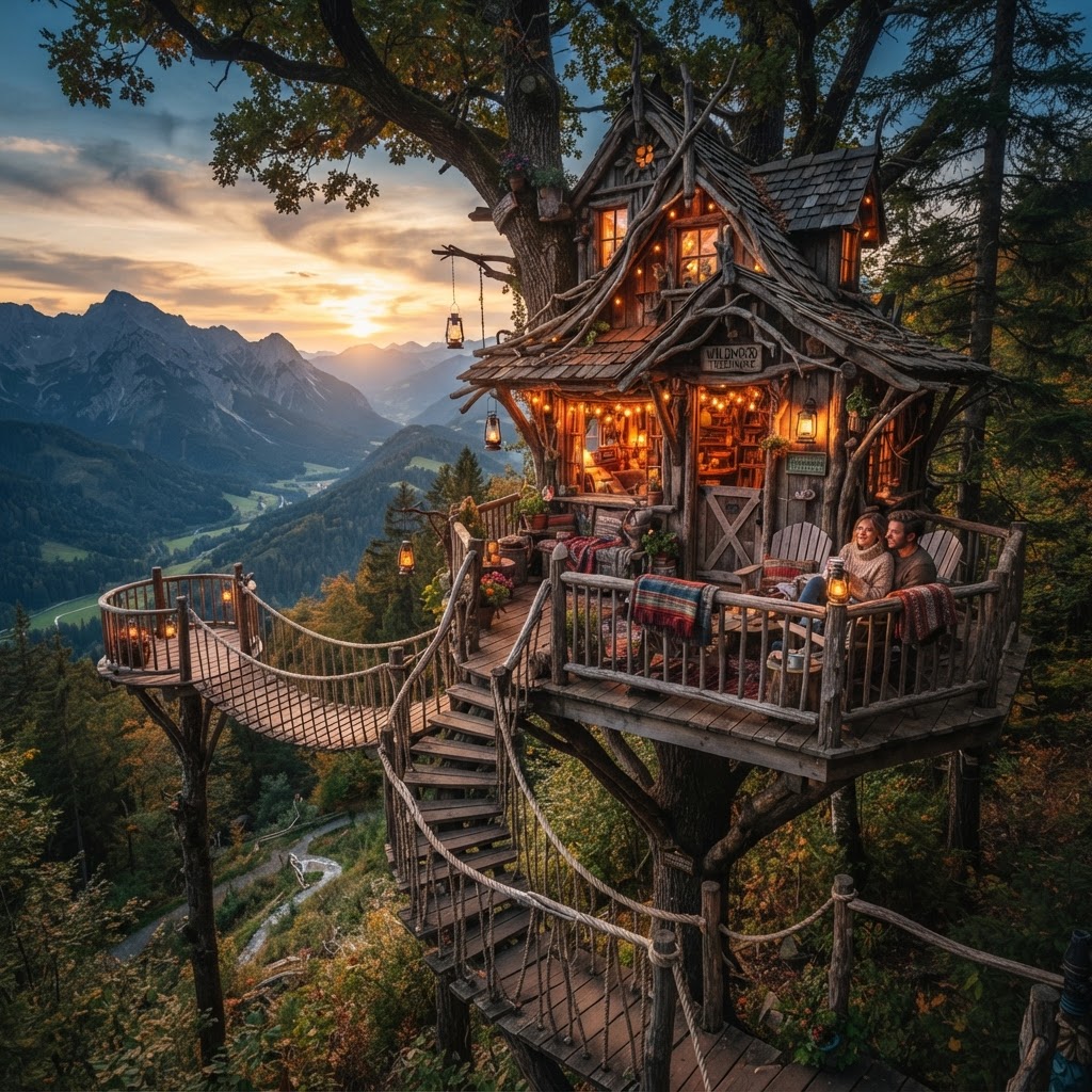Mountain-Top Treehouse