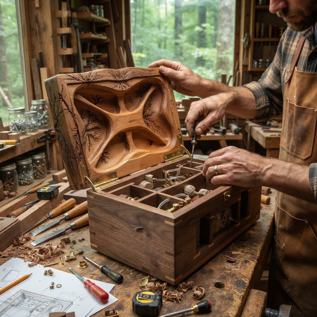 Bespoke Treetop Dendritic Mycelium-Infused Phyto-Pneumatic Sap-Flow Canopy Vapor-Synthesis Tea Chest — step 3