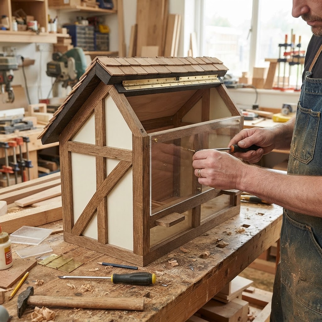 Tudor Revival Half-Timbered Seed Chalet — step 4