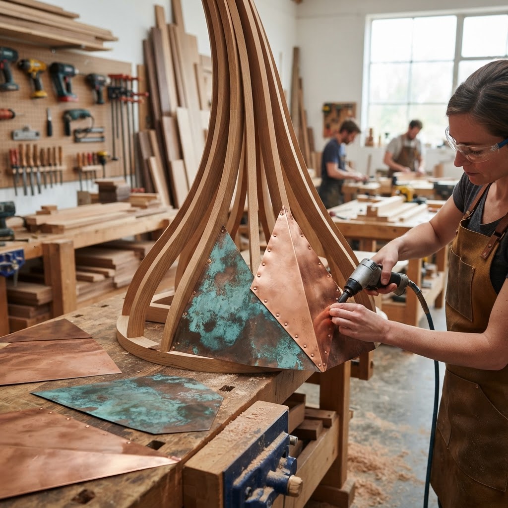 Acoustic Resonance Treetop Gramophone Pavilion — step 4