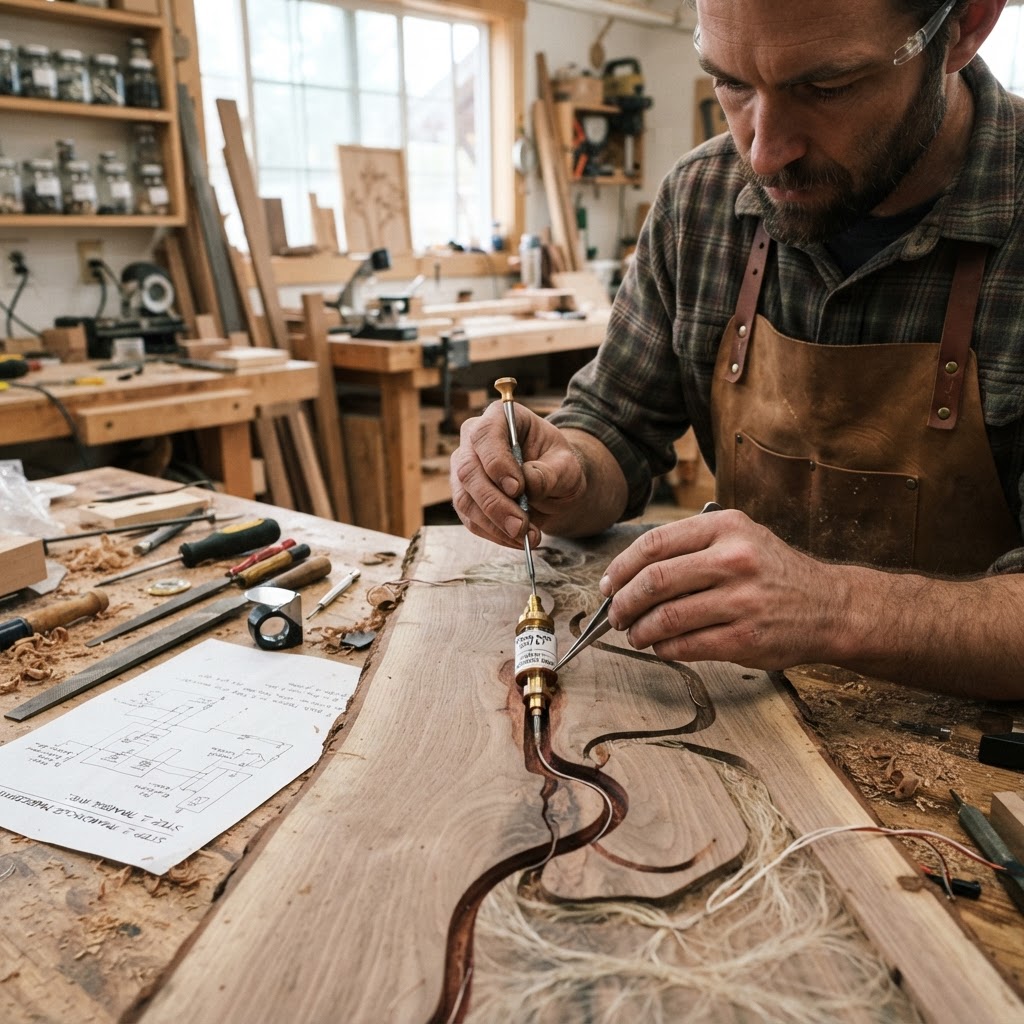 Bespoke Treetop Dendritic Mycelium-Infused Phyto-Barometric Sap-Pulse Canopy Seismograph Console — step 2