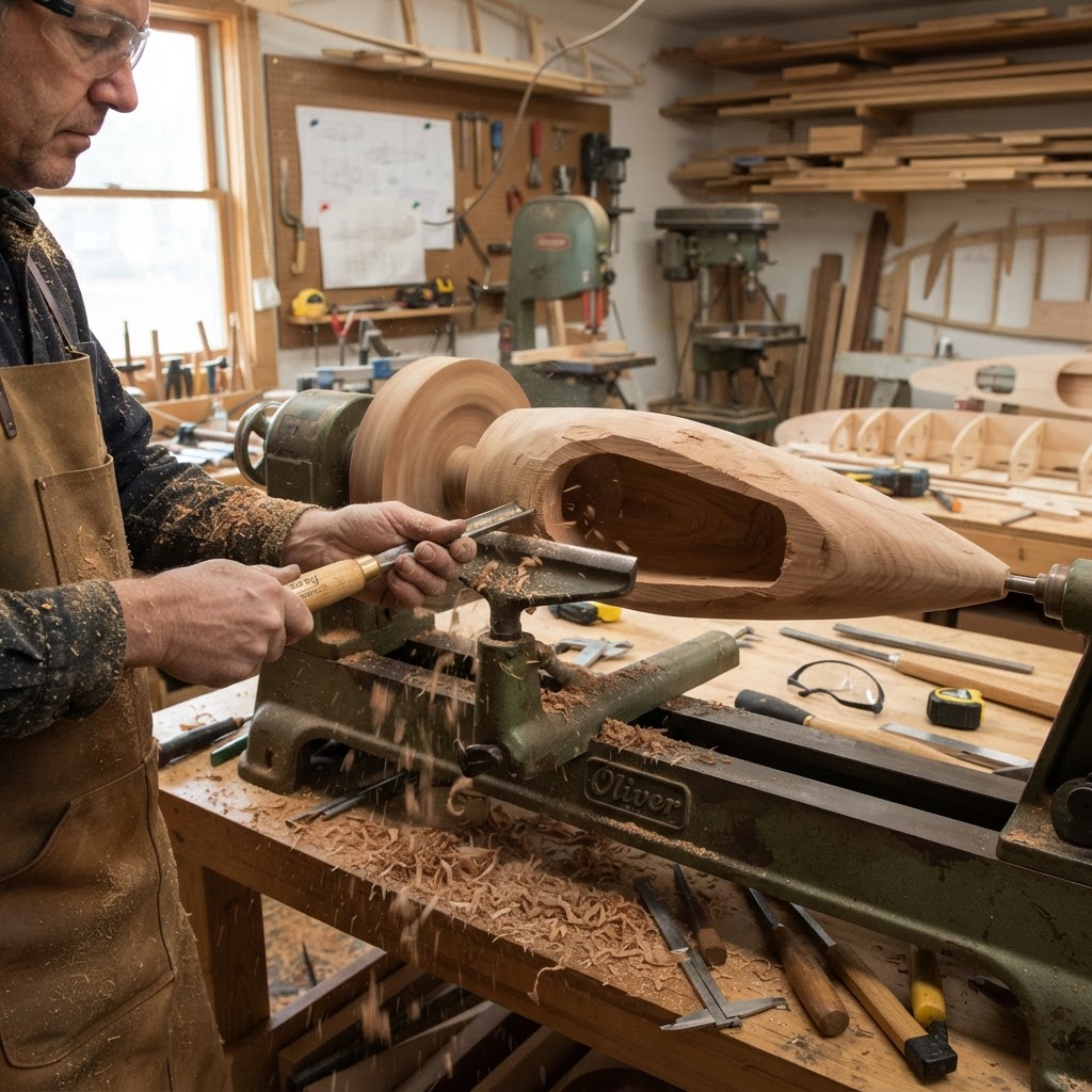 Aeronautical Biplane Propeller Seed Spreader — step 1