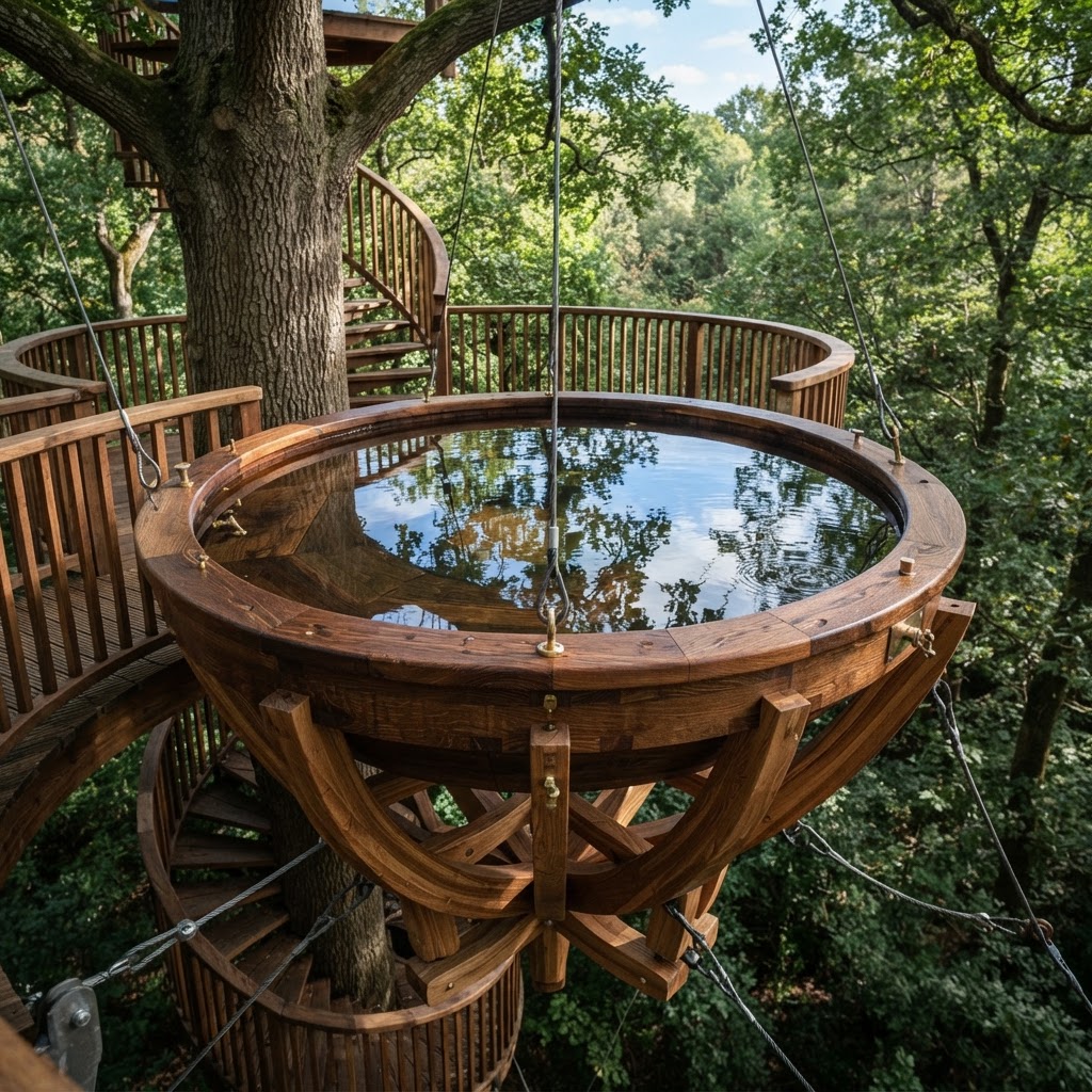 Orbital Tide-Pool Treetop Observation Basin