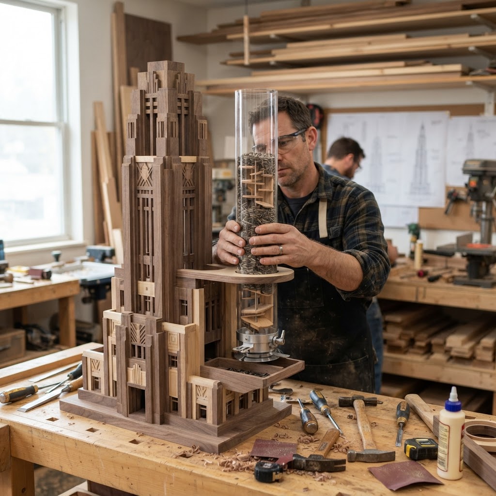 Art Deco Skyscraper Seed Spire — step 3