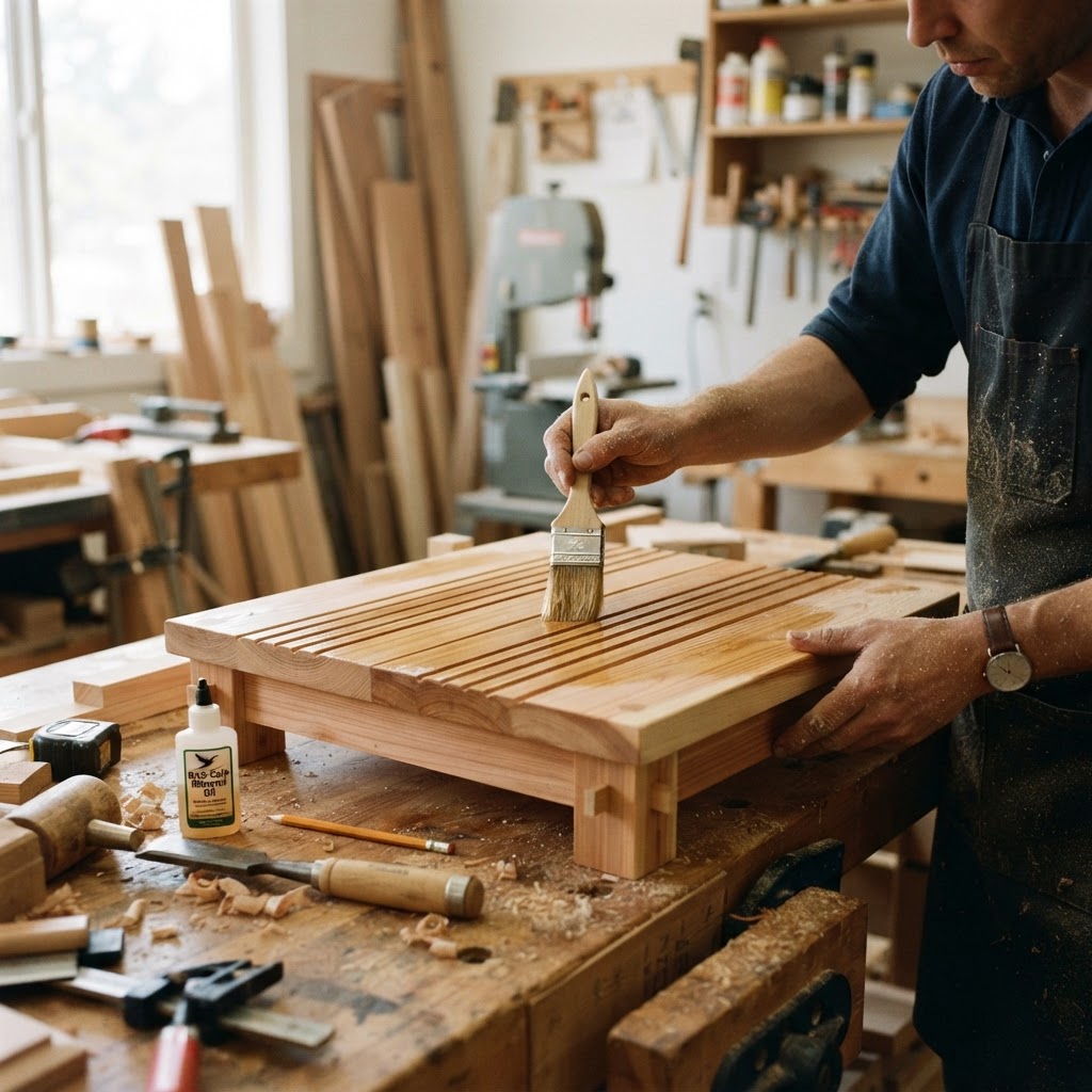 Floating Japanese Tea House Gazebo Feeder — step 1