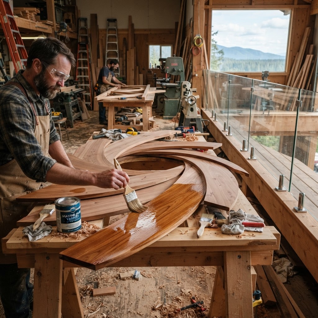 Telescoping Iris-Aperture Treetop Stargazing Deck — step 4