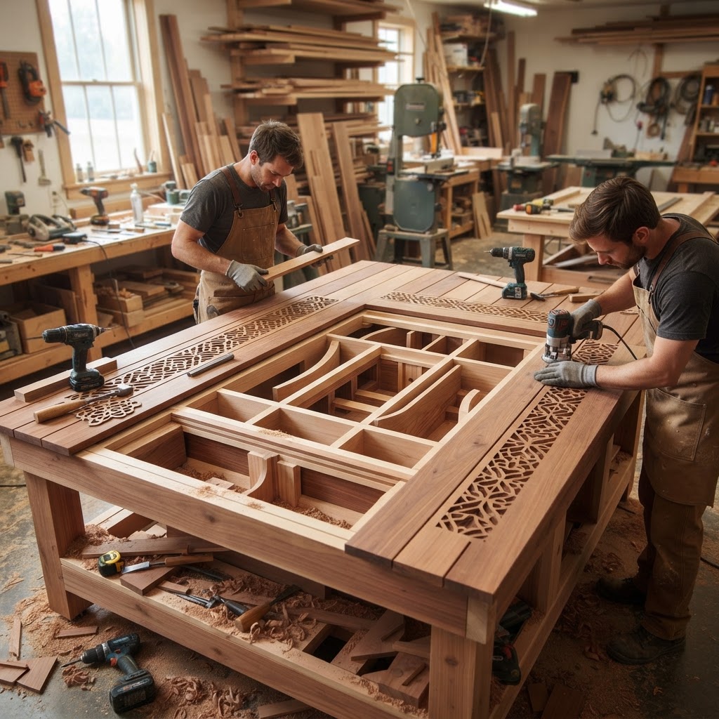 Harmonic Aeolian Harp Canopy Chime-Deck — step 3