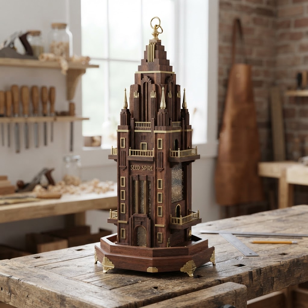 Art Deco Skyscraper Seed Spire