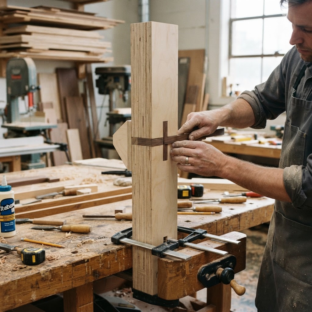 Bauhaus Geometric Cantilever Seed Module — step 1