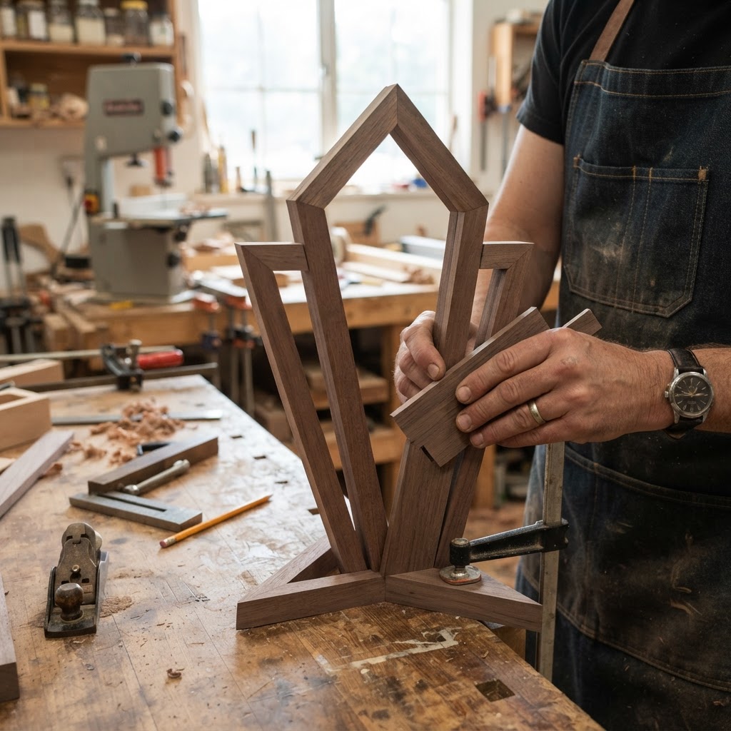Art Deco Neon-Style Acrylic Bird Feeder — step 1