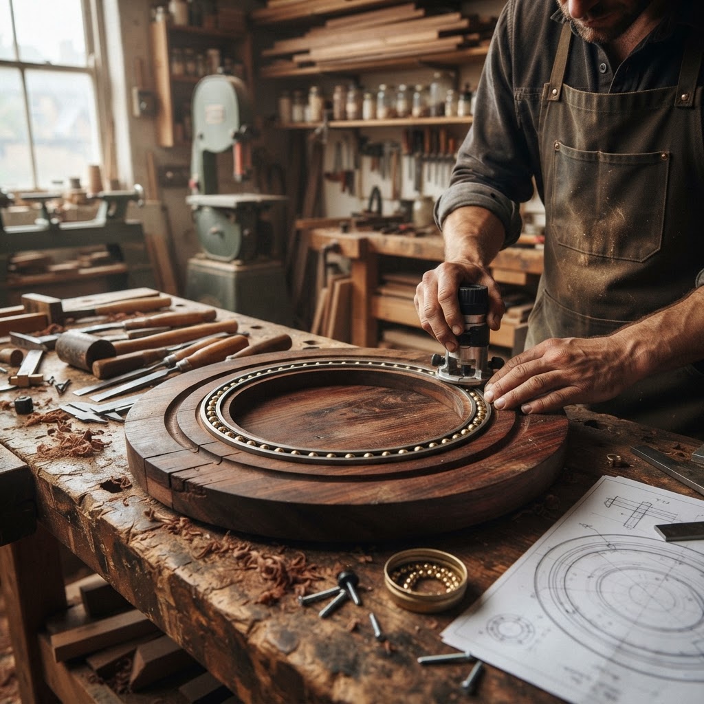 Vintage Patinated Copper Victorian Planisphere Seed Mapper — step 1