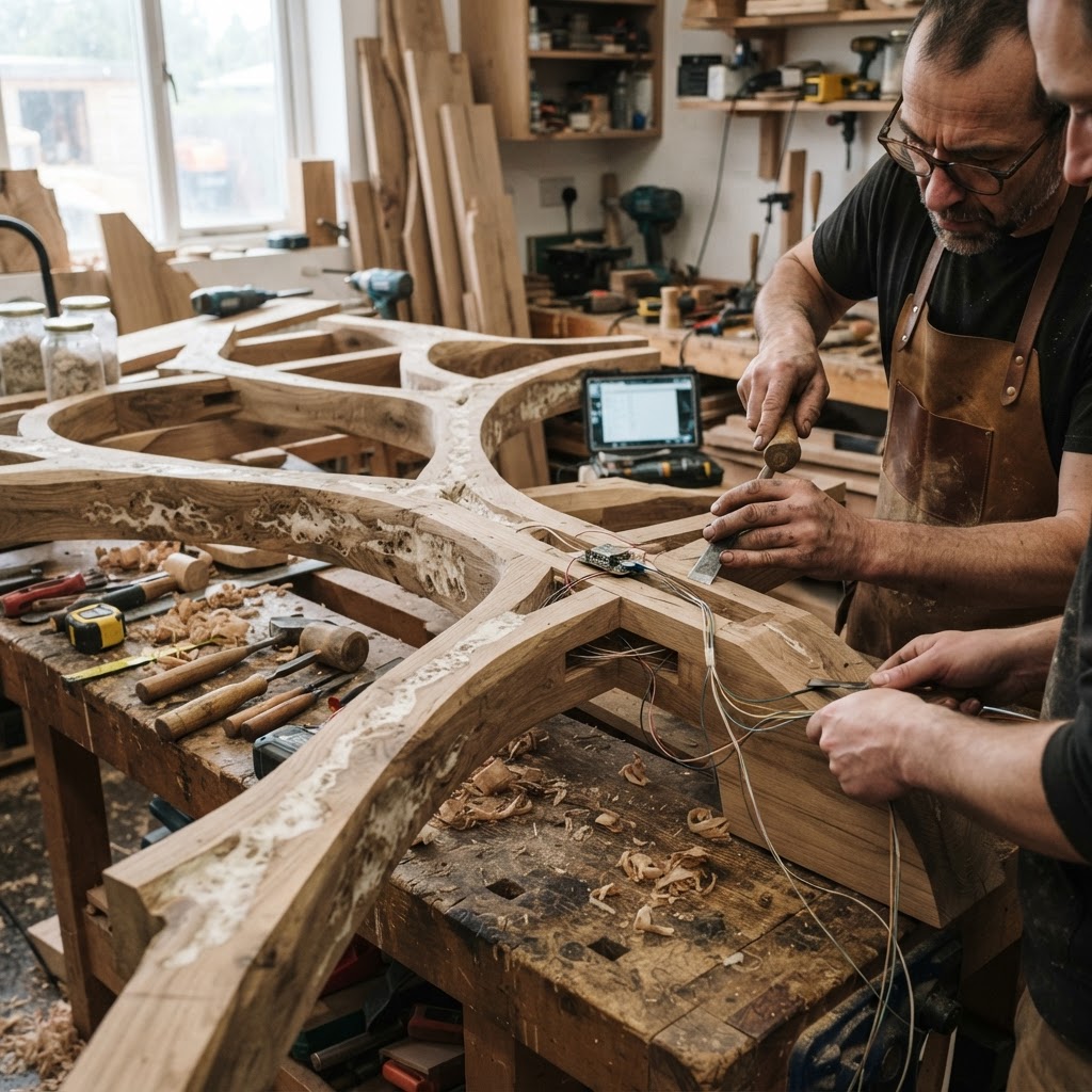 Bespoke Treetop Dendritic Mycelium-Infused Phyto-Thermal Sap-Flow Canopy Calorimetry-Mapping Meditation Plinth — step 1