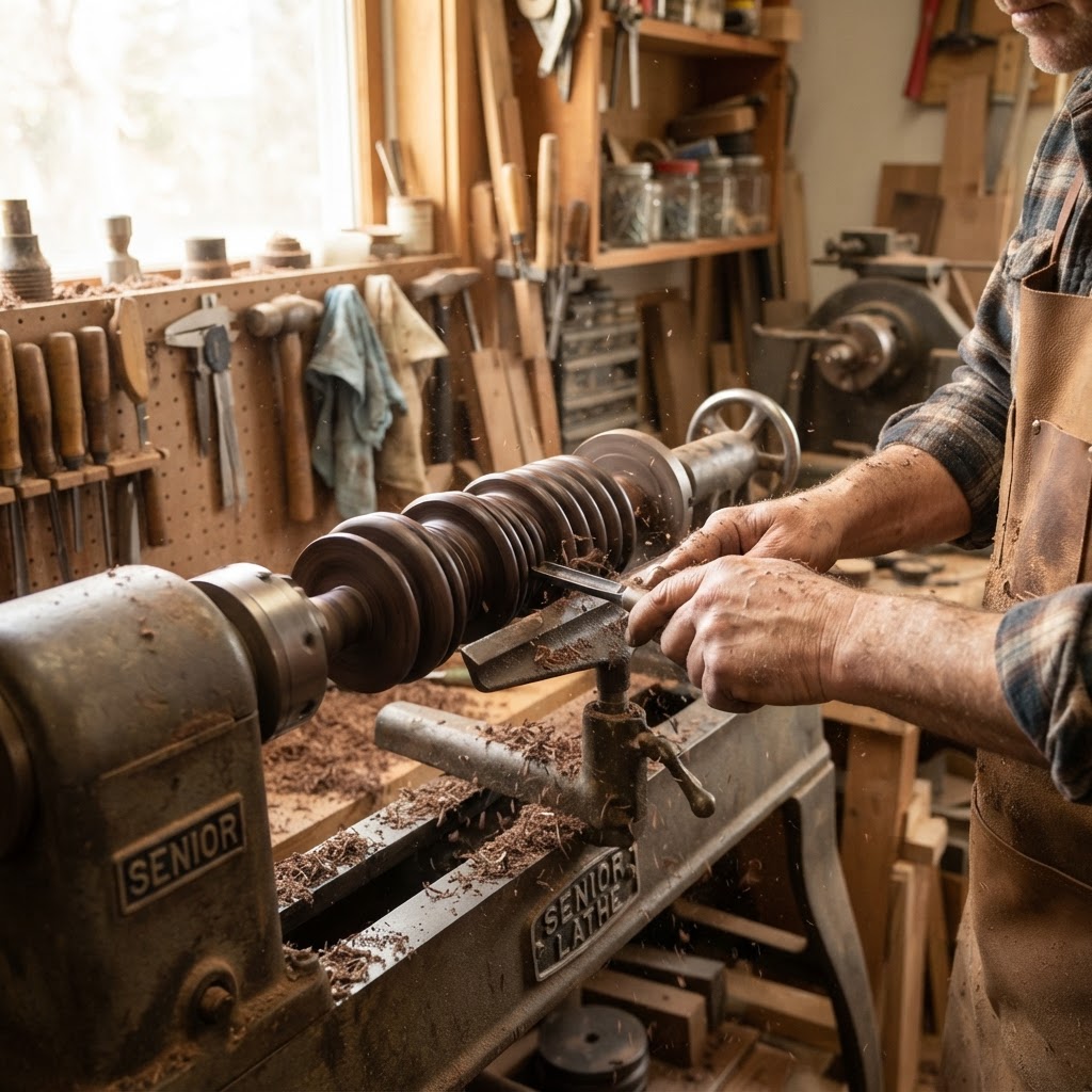 Vintage Patinated Copper Victorian Telegraphic Induction Coil Seed Transformer — step 1