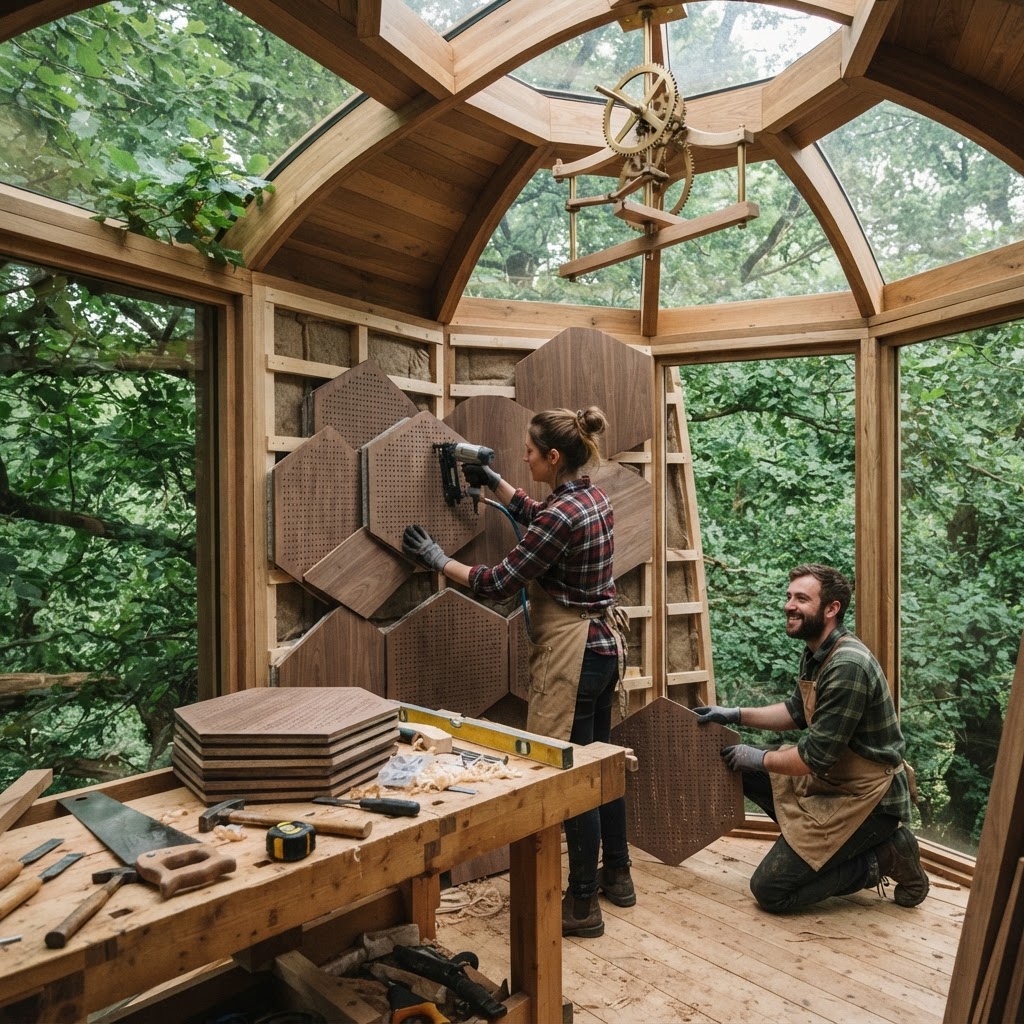 Bespoke Treetop Dendritic Barometric Weather-Vane Observatory — step 4