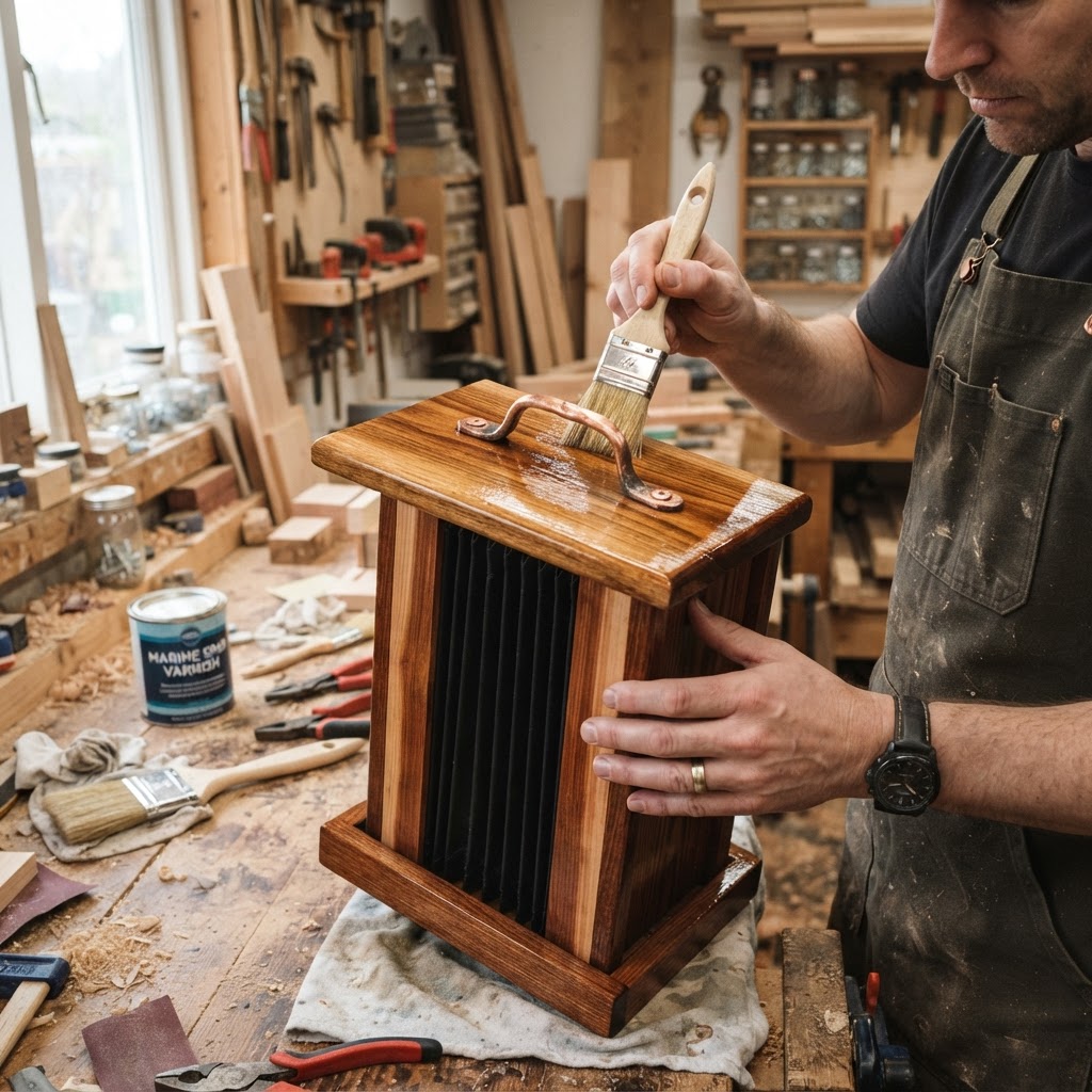 Vintage Accordion Bellows Seed Expander — step 4