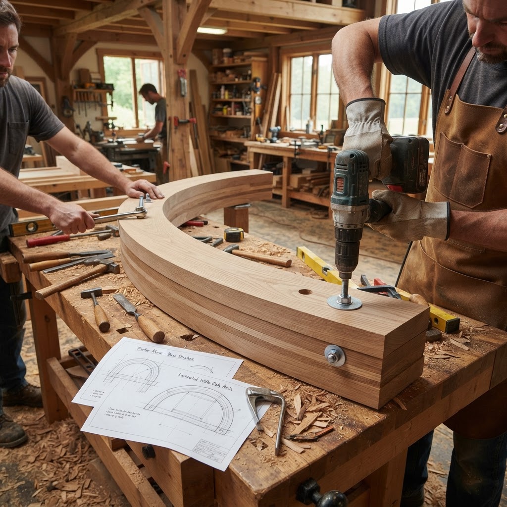 Bespoke Treetop Celestial Astrolabe Viewing Alcove — step 1