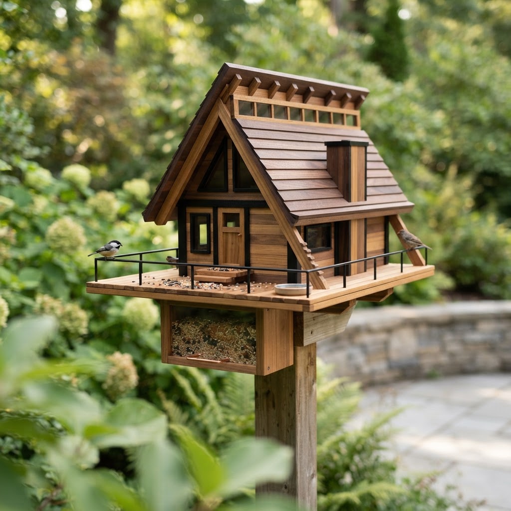Modular Mid-Century Modern A-Frame Seed Cabin