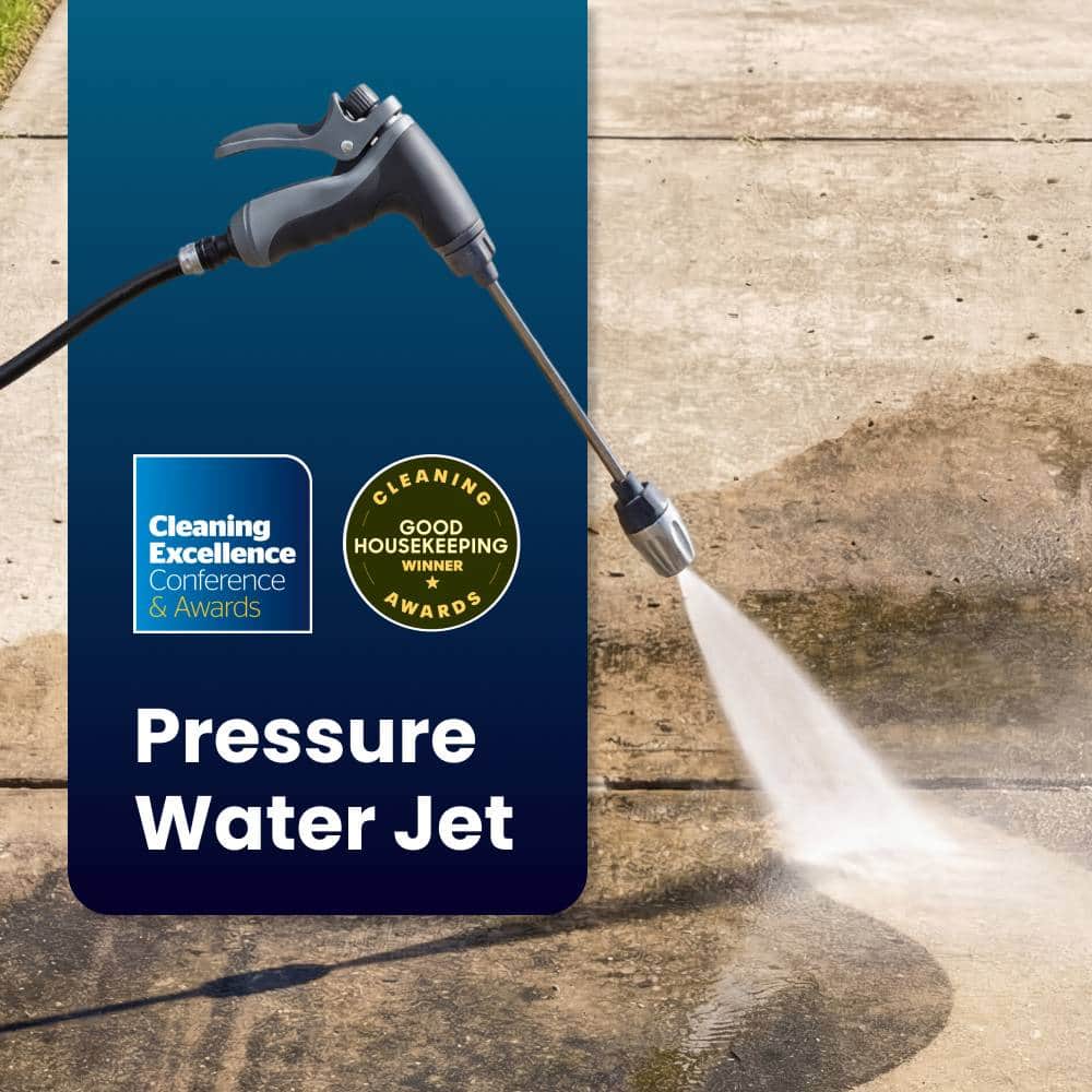 Jetterix pressure washer nozzle in action