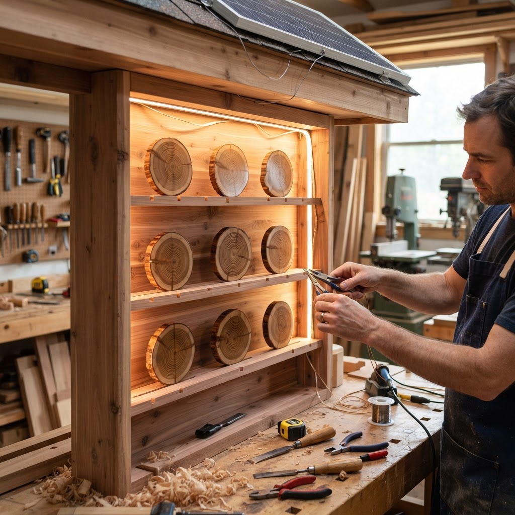 Aromatic Cedar Dendro-Chronology Archive Niche — step 3