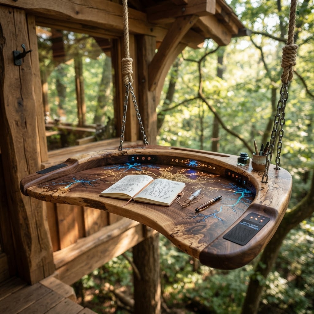 Bespoke Treetop Dendritic Mycelium-Infused Phyto-Static Sap-Flow Canopy Potential-Mapping Writing Bureau