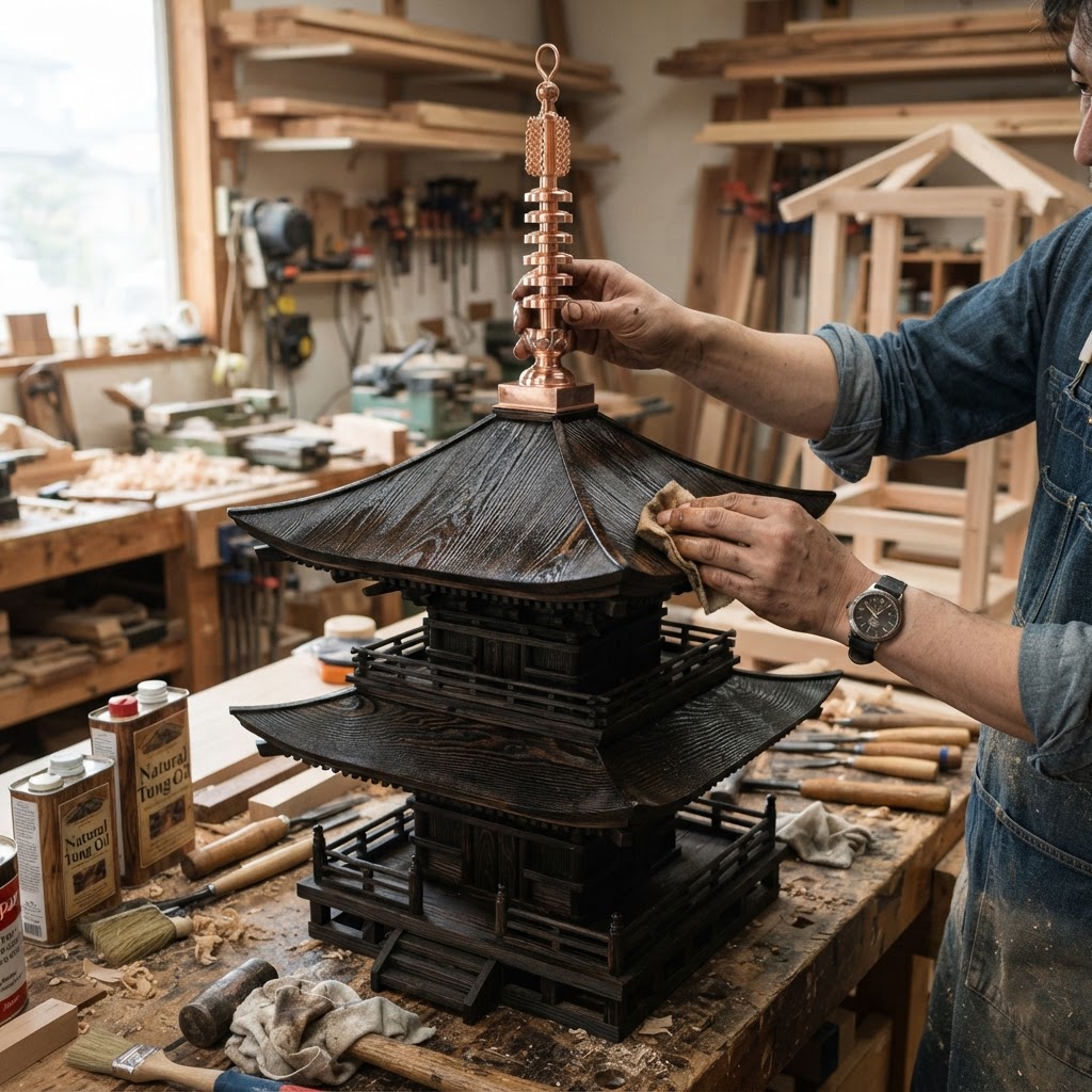 Kyoto Pagoda Tiered Zen Seed Sanctuary — step 4
