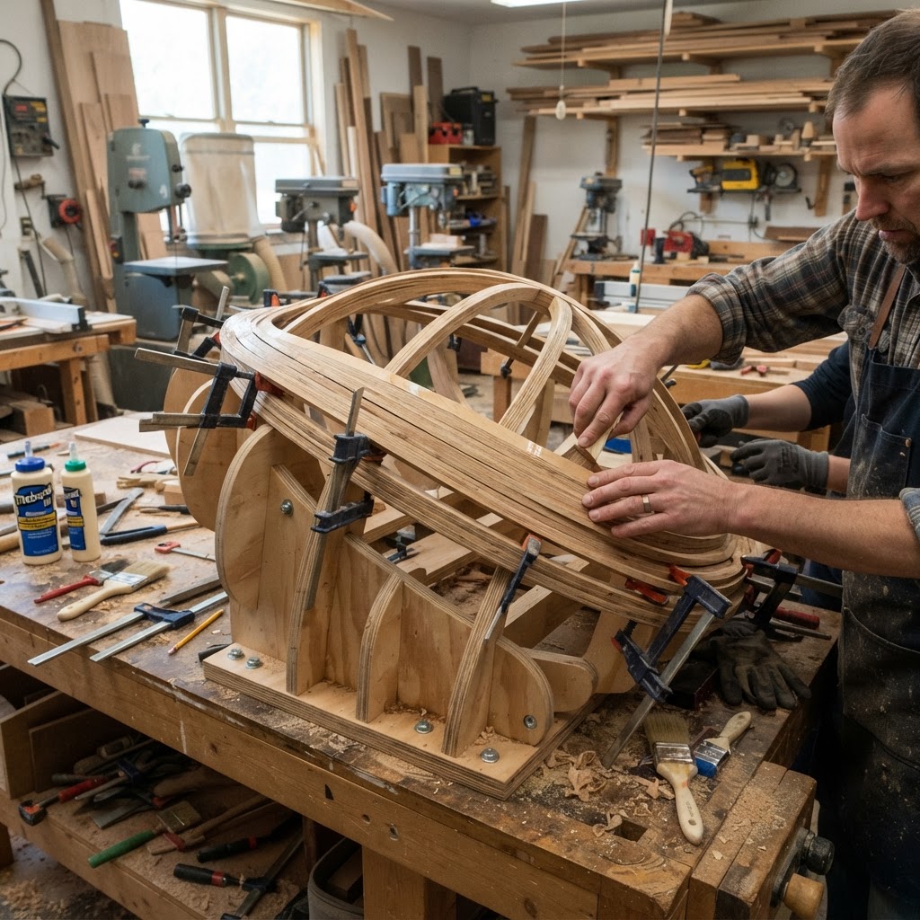 Floating Nebula Satellite Dish Seed Array — step 1