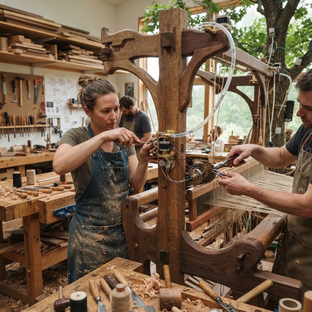 Bespoke Treetop Dendritic Mycelium-Infused Phyto-Ionic Sap-Density Canopy Loom — step 3
