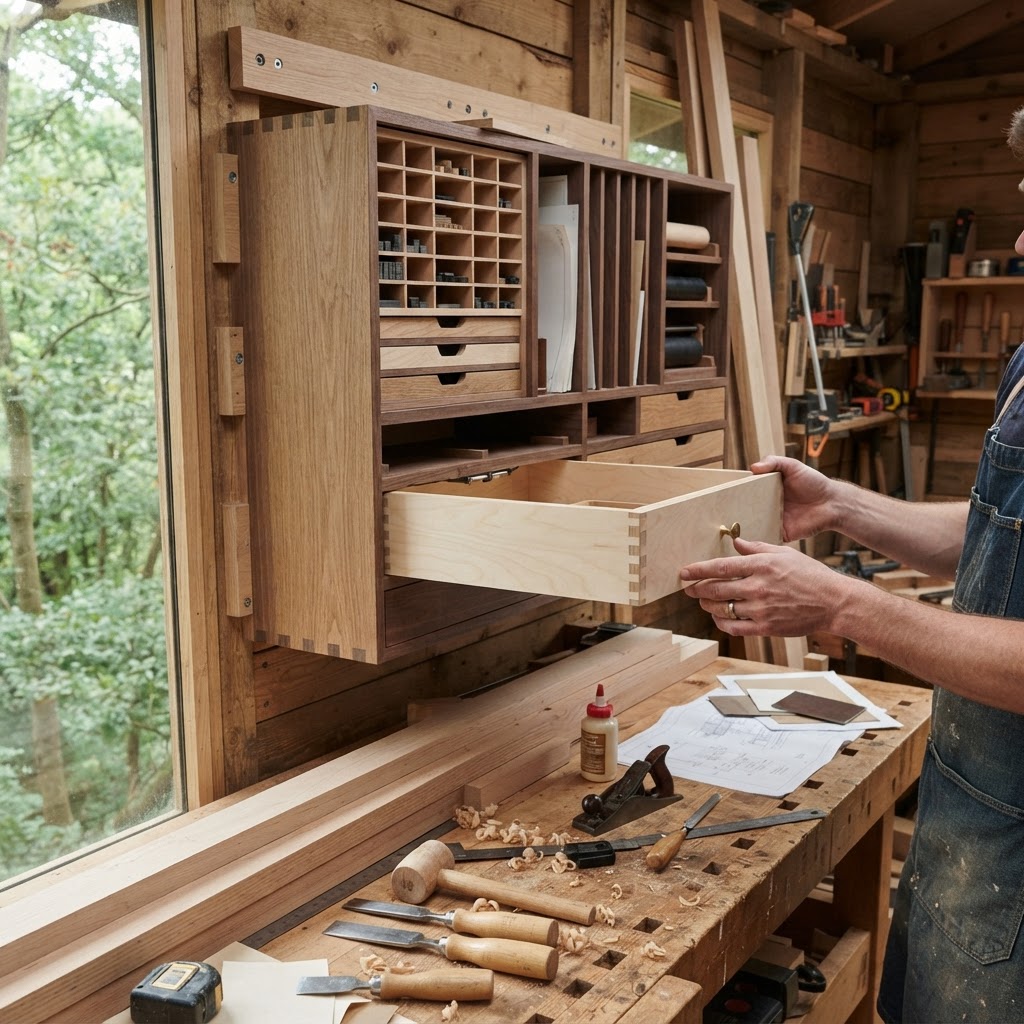 Bespoke Treetop Ink-Press Cartography Studio — step 3