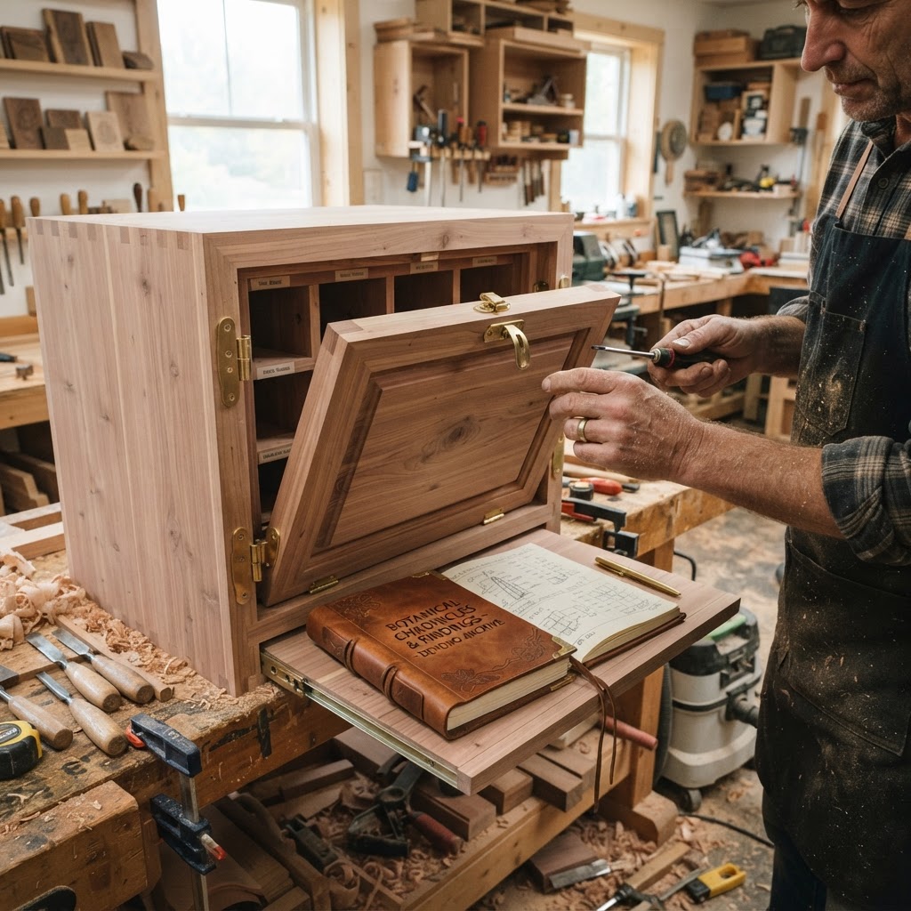 Aromatic Cedar Dendro-Chronology Archive Niche — step 4