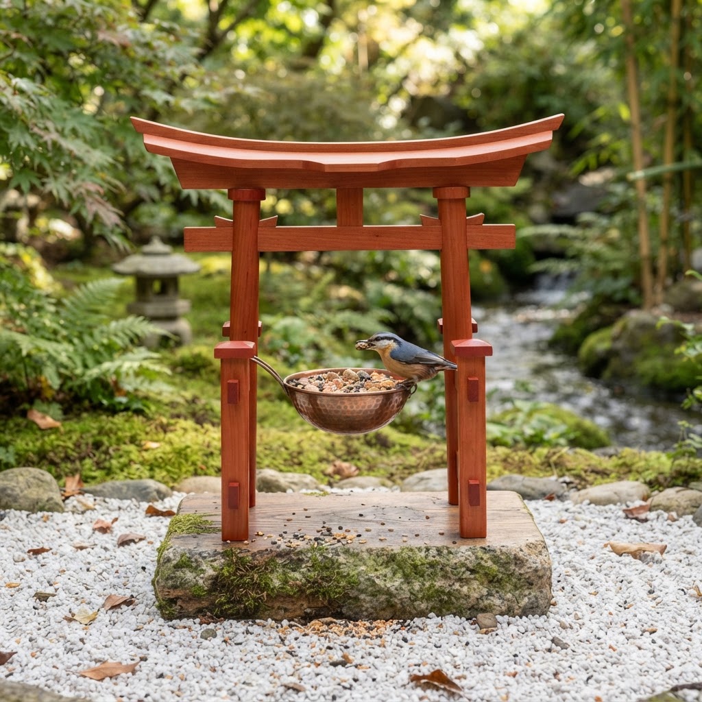 Zen Garden Torii Gate Seed Archway