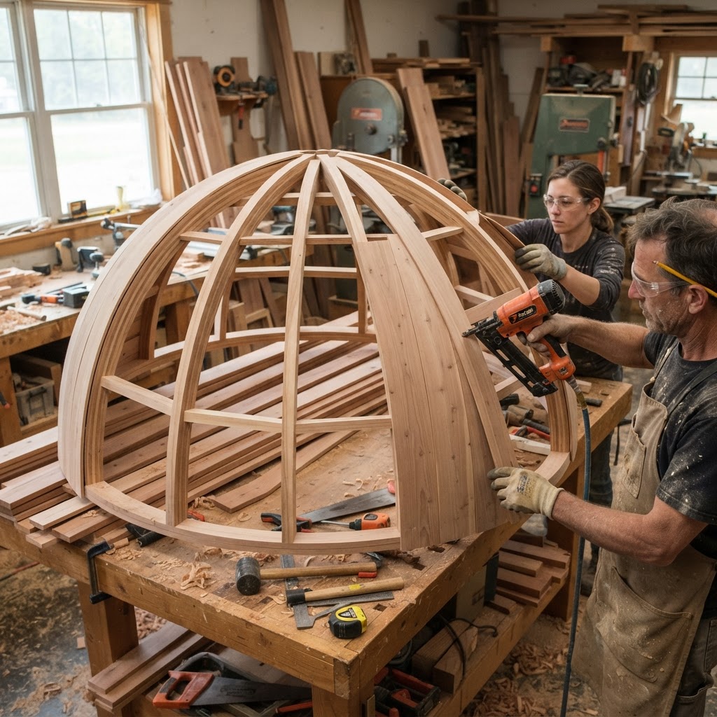 Zenith Weather-Vane Treetop Observatory — step 2