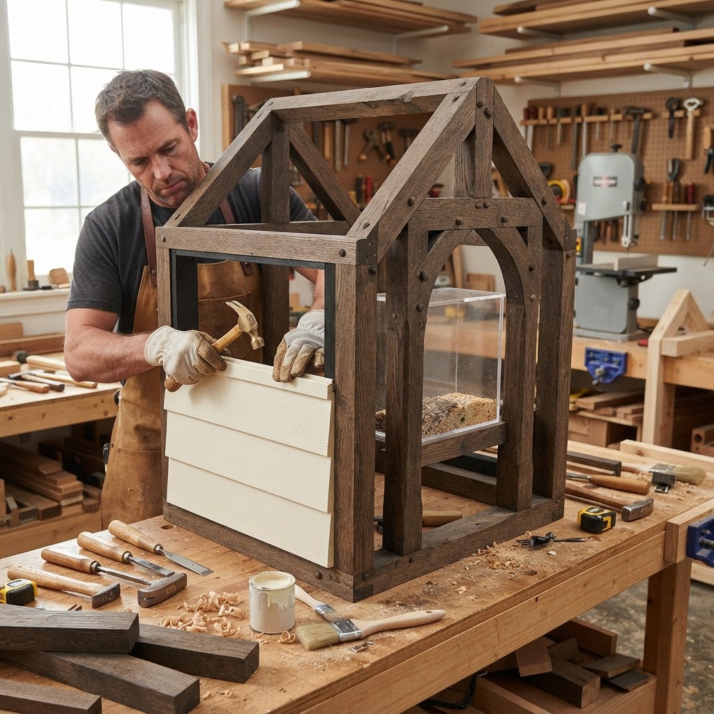 Tudor Timber-Frame Seed Cottage — step 2