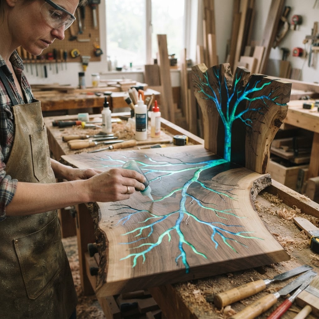 Bespoke Treetop Dendritic Mycelium-Infused Phyto-Refractive Sap-Flow Canopy Nebula-Tracing Writing Console — step 3