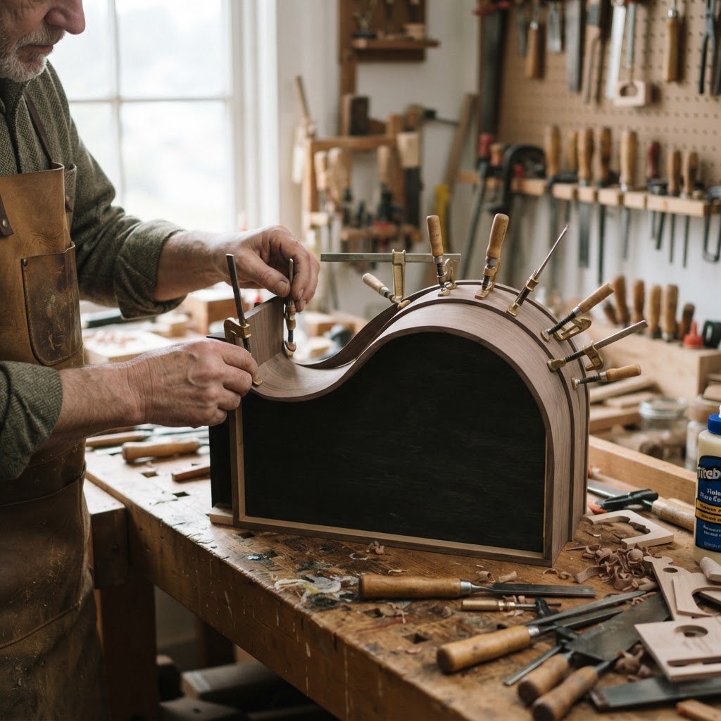 Victorian Miniature Grand Piano Seed Concert Hall — step 1