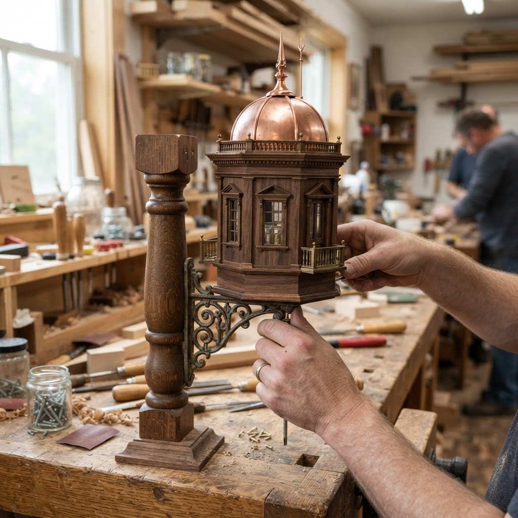 Victorian Miniature Observatory Seed Rotunda — step 4