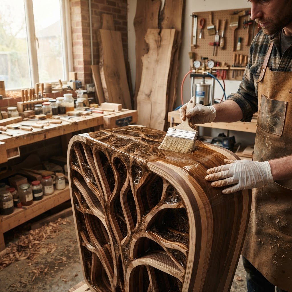 Bespoke Treetop Dendritic Mycelium-Infused Phyto-Thermal Sap-Flow Canopy Radiator Cabinet — step 3
