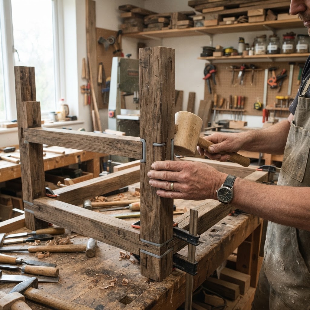 Bespoke Treetop Dendritic Geologic Stratigraphy Cabinet — step 1
